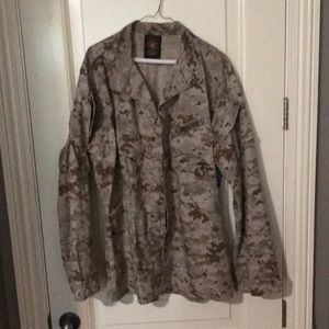 USMC Marine Corps Desert MARPAT Camouflage Utility Blouse